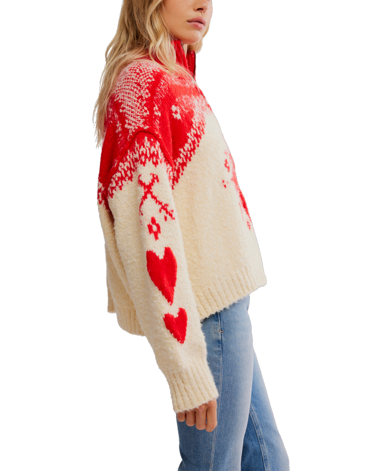 Mythical Jumper in Vanilla Scarlet Combo