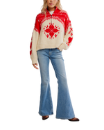 Mythical Jumper in Vanilla Scarlet Combo