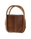 The Free People Womens Barlow Suede Bucket Bag in Cognac