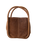 The Free People Womens Barlow Suede Bucket Bag in Cognac
