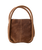 The Free People Womens Barlow Suede Bucket Bag in Cognac