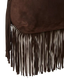 The Free People Womens Finn Fringe Shoulder Bag in Espresso