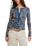 The Free People Womens Jamie Henley Printed Top in Floral Haze
