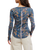 The Free People Womens Jamie Henley Printed Top in Floral Haze