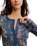 The Free People Womens Jamie Henley Printed Top in Floral Haze