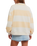 Classic Stripe Sweatshirt in Apricot Combo