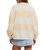 Classic Stripe Sweatshirt in Apricot Combo