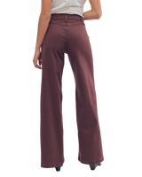 Libre Cord Wide Leg Trousers in Shopping Bag