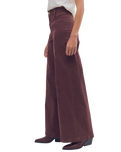 Libre Cord Wide Leg Trousers in Shopping Bag