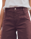 Libre Cord Wide Leg Trousers in Shopping Bag