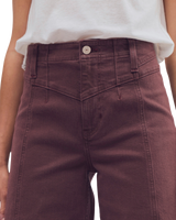 Libre Cord Wide Leg Trousers in Shopping Bag