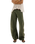 Spotlight Washed Barrel Chino Trousers in Dusty Olive
