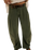 Spotlight Washed Barrel Chino Trousers in Dusty Olive