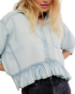 Bailey Denim Shirt in Light Tint Wash