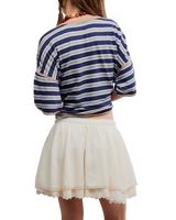 Lady Tulip Mini Skirt in Tea