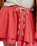 Lady Tulip Mini Skirt in Coral