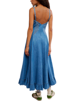 Another Season Midi Dress in Boardwalk Blue