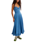 Another Season Midi Dress in Boardwalk Blue