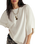 The Free People Womens Atlas Dolman T-Shirt in Clean Ivory