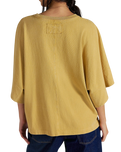 The Free People Womens Atlas Dolman T-Shirt in Fallen Leaf
