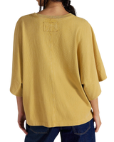 The Free People Womens Atlas Dolman T-Shirt in Fallen Leaf