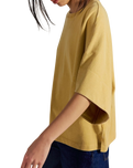 The Free People Womens Atlas Dolman T-Shirt in Fallen Leaf