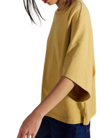 The Free People Womens Atlas Dolman T-Shirt in Fallen Leaf