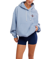 Final Call Logo Hoodie in Dark Slate Combo