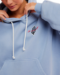 Final Call Logo Hoodie in Dark Slate Combo