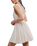 Can't Help It Mini Dress in Champagne Sugar Comb