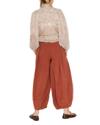 Moonflower Balloon Trousers in Canyon Sunset