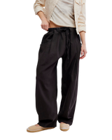 Chambers Laid Back Pull On Trousers in Black