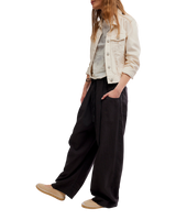 Chambers Laid Back Pull On Trousers in Black