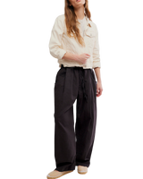 Chambers Laid Back Pull On Trousers in Black