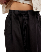 Chambers Laid Back Pull On Trousers in Black