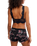 Petal Party Plunge Bralette in Black