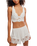 Petal Party Plunge Bralette in Clean Ivory