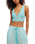 Petal Party Plunge Bralette in Watersprout