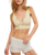 Petal Party Plunge Bralette in Vanilla Custard