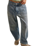 Minimalist Moxie Barrel Jeans in County Fair