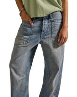 Minimalist Moxie Barrel Jeans in County Fair