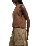 The Free People Womens Opal Tank Top in Emperador
