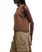 The Free People Womens Opal Tank Top in Emperador