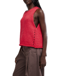 The Free People Womens Opal Tank Top in Sour Sweet