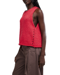 The Free People Womens Opal Tank Top in Sour Sweet