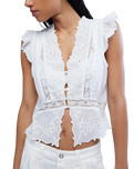 Day Dreamer Top in Ivory