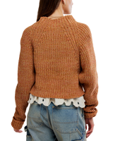 Low Tide Jumper in Cinnamon Spice