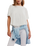 Elsie Swing T-Shirt in White Whisper