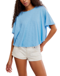 Elsie Swing T-Shirt in Blissful Blue
