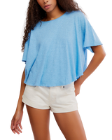 Elsie Swing T-Shirt in Blissful Blue